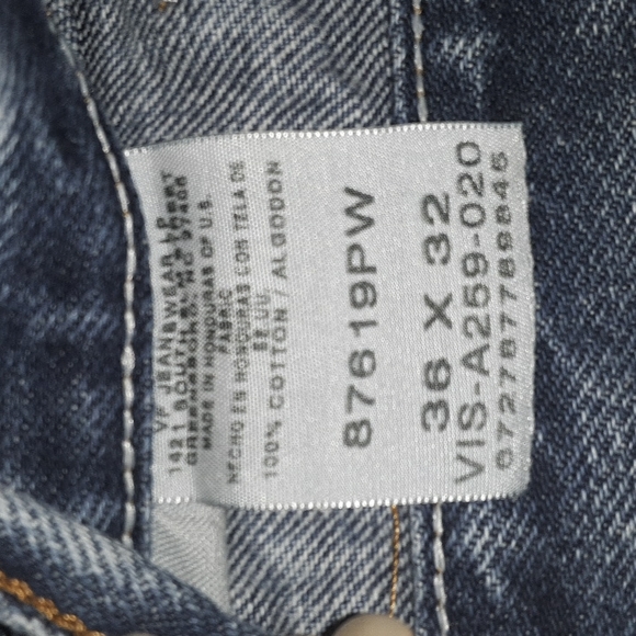 Rustler Mens Jean Shorts - Picture 4 of 7